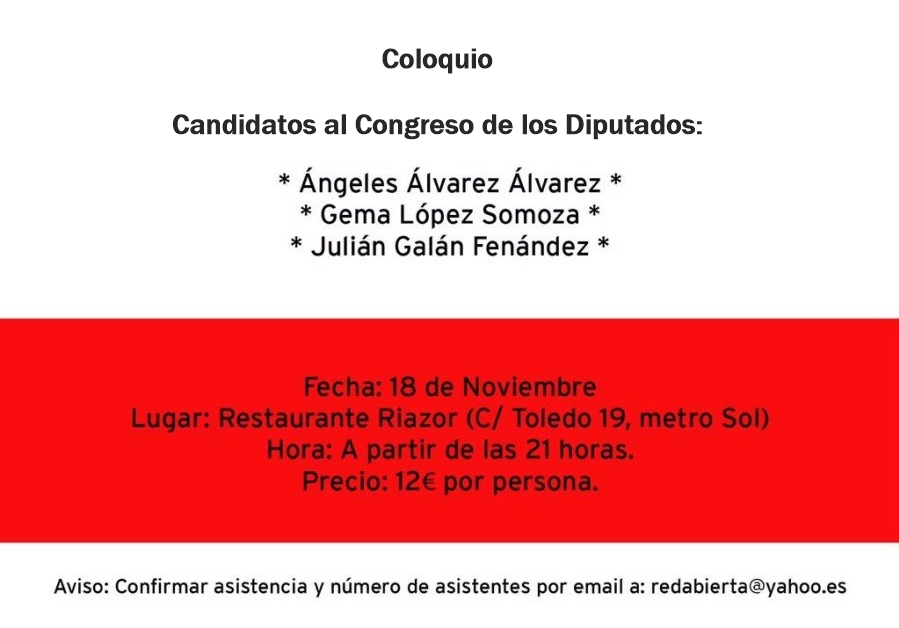 Julián Galán Fernández Candidato Congreso de los Diputaods