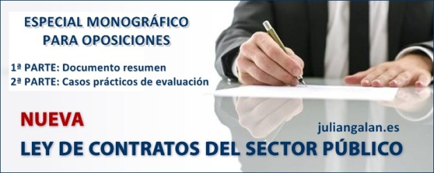 ESPECIAL NUEVA LEY DE CONTRATOS DEL SECTOR PÚBLICO JULIANGALAN